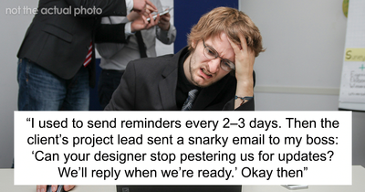 Client Tells Graphic Designer To Stop “Pestering” Them For Approvals, It Ends Up Costing Them Big