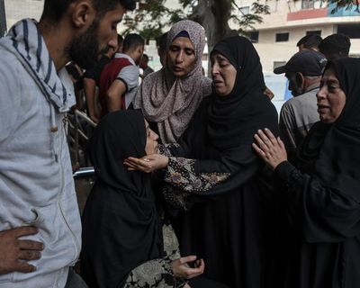 Israeli forces kill at least 60 Palestinians seeking food in Gaza, health officials say