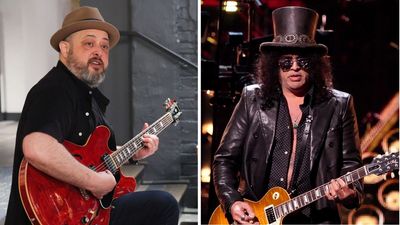 “He said, ‘It’s really cool when you watch someone a lot and then you get to meet them in person’”: Marty Schwartz recently bumped into Slash – and it turns out the guitar legend had been watching his videos to brush up his blues chops