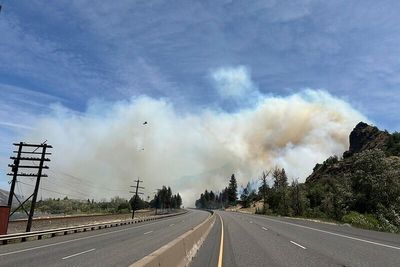 Oregon wildfire prompts evacuations and closes interstate in Columbia River Gorge