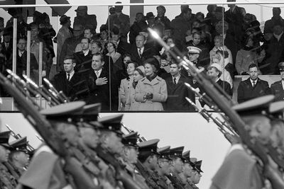 Trump's military parade is a US outlier in peacetime but parades and reviews have a long history