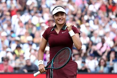 When is Emma Raducanu playing at Queen’s?