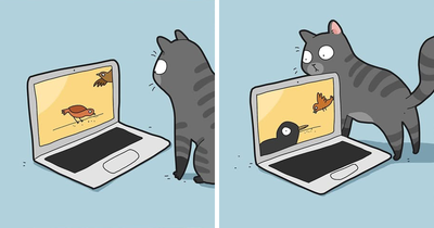 Artist Captures What It’s Like To Live With A Cat, And It’s Both Hilarious And Painfully Accurate (New Pics)