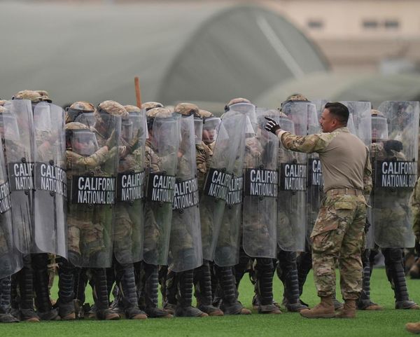 Troops and marines deeply troubled by LA deployment: ‘Morale is not great’