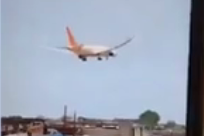Moment London-bound Air India flight crashes shortly after take-off
