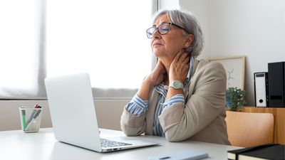 This exercise is the best way to relieve neck pain from sitting for too long, says a physical therapist