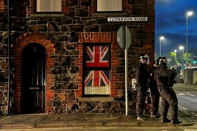 How a peaceful protest erupted into nights of violence and rocked a Northern Irish community