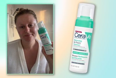 I tried CeraVe’s new foam cleanser – and it’s not what I expected