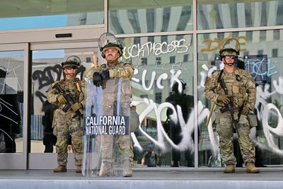 Trump's National Guard Troops Deployed for LA Protests Are Still Unpaid, Sleeping on Cots Outdoors: Report
