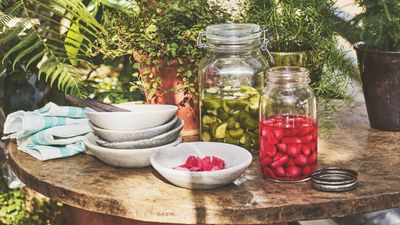 These might be the quickest pickles you'll ever make, plus they're the most vibrant addition to summer dining