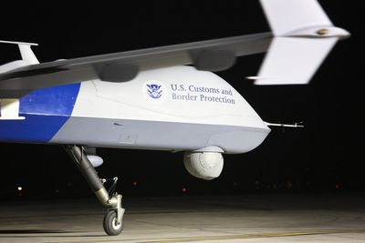 US immigration agency flies drones capable of surveillance over LA protests