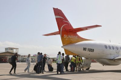 Haiti's first domestic flight takes off since gangs halted commercial air travel last year