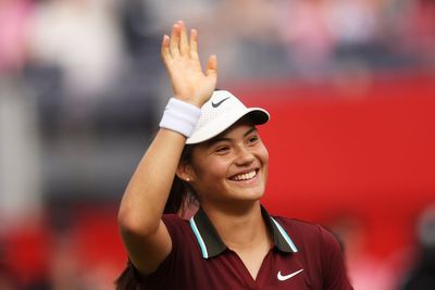 Emma Raducanu celebrates new British No 1 status by saving home blushes at Queen’s