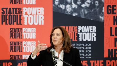 ‘We’ve got a helluva target on us’: Kamala Harris allies say Trump’s L.A. attacks actually boost her potential governor bid