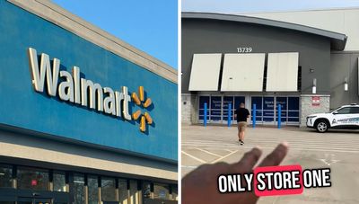‘This looks suspicious’: Man stumbles upon secret Walmart with no signage. Then he steps inside