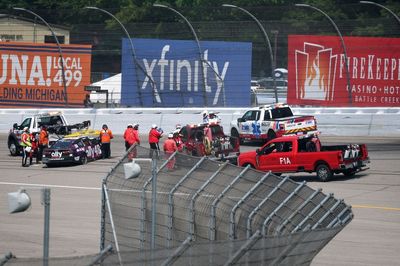 Alex Bowman cleared to race after crash, but Anthony Alfredo will be on standby