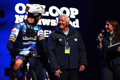 'I had a lump in my throat' – former Soudal-QuickStep CEO Patrick Lefevere celebrates 1000th victory at Critérium du Dauphiné with Remco Evenepoel