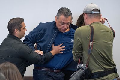 Sen. Alex Padilla forcibly removed from Noem press conference - Roll Call