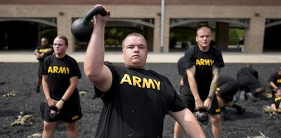 US Army’s image of power and flag-waving rings false to Gen Z weary of gun violence − and long-term recruitment numbers show it