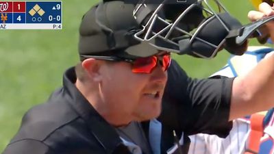 Mics Caught Umpire's Perfect Line to Mets Manager During Heated Ninth Inning Exchange