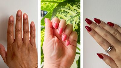 Our beauty team's June nails are in, and they're a wash of sorbet and milky-pink tones