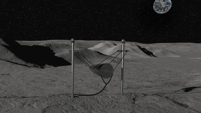 An entrepreneur wants to build a giant net to catch spacecraft landing on the moon, but can it be done?