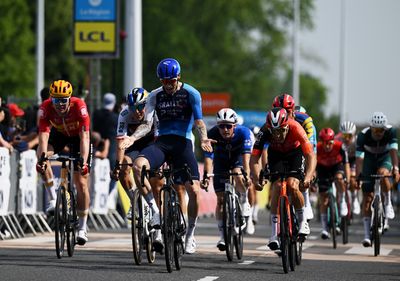 'I've just been getting better and better': Jake Stewart sprints to first WorldTour win on Critérium du Dauphiné stage five