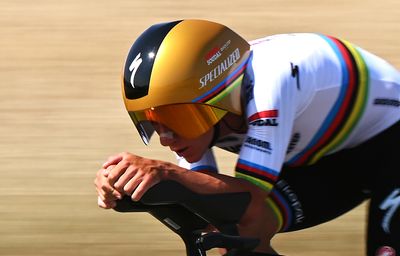 Remco Evenepoel wore a new cutaway visor in the Critérium du Dauphiné time trial - here's the simple reason why
