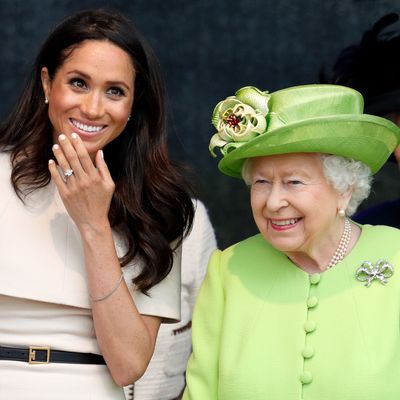 Body Language Expert Reveals Queen Elizabeth "Truly Embraced" Meghan Markle During Rare Joint Appearance as a "Double Act" in 2018