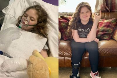 Disabled girl who nearly died from stroke moments after birth says Metallica ‘saved her’