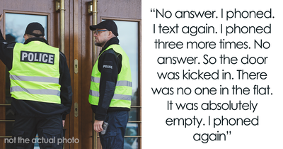 Police Break Down Doors After Worried GF’s Call, Find Mentally Unstable BF With His Ex