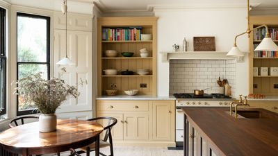 Have you heard of the tri-color kitchen method? Designers say it's a guaranteed way to create a more visually interesting scheme