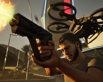 MindsEye review – a dystopian future that plays like it’s from 2012