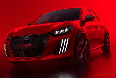 Peugeot goes back to the 80s with new super-quick E-208 GTi