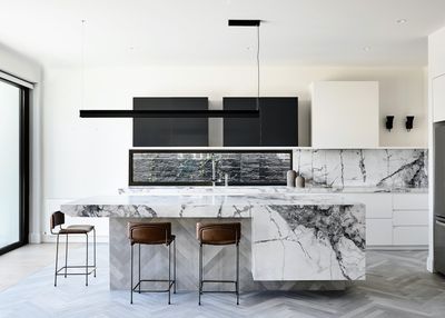 I Thought I'd Seen Every Kind of Marble Island as a Kitchens Editor, But Number 9 on This List Is a New (and New Favorite) Idea