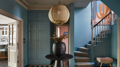 I Just Discovered This Genius 'Ladder Extender' That Makes Painting Above Your Stairs So Much Easier — And It's Got Hundreds of 5-Star Reviews