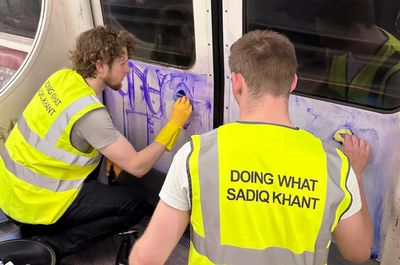 ‘London is in decline’: How the guerrilla Tube graffiti cleaners think they can save the city