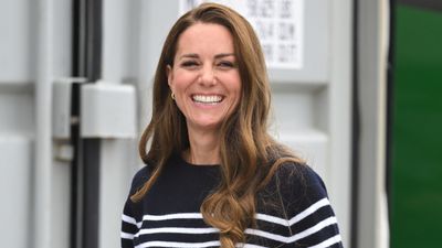 Not sold on denim shorts? Kate Middleton’s tailored white pair are a flattering and sophisticated alternative