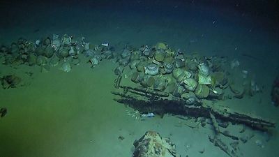 Extraordinary 16th-century shipwreck discovered at record depth off French coast