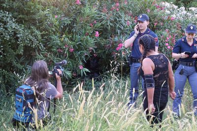 Police arrest American on Greek island suspected in Rome deaths of a woman and infant