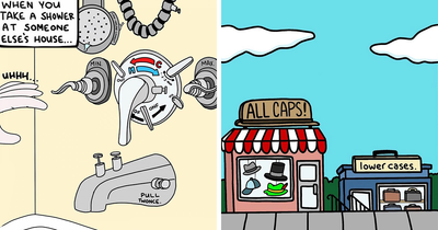 29 Funny Comics For Those With A Darker Sense Of Humor By “Deliberately Buried Comics”