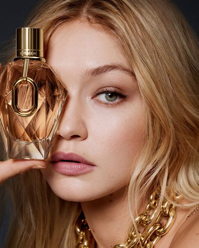 Gigi Hadid Is Once Again the Face of Spanish Fashion House Rabanne's Million Gold for Her Fragrance