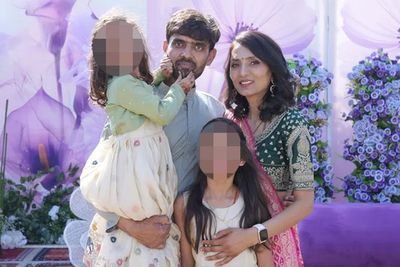 Young girls orphaned after father dies in Air India plane crash on way back from scattering wife’s ashes