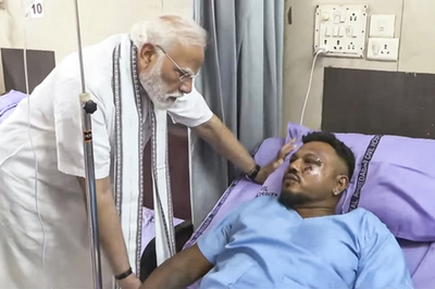 Air India crash: one black box is found as Modi visits miracle sole survivor in hospital