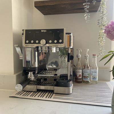 'Perfect for under my coffee machine' - I was convinced to get this stylish £12 coffee mat after reading the rave reviews