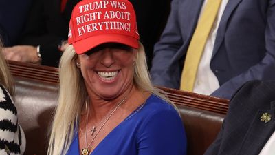 ‘Having the military here is the best’:Marjorie Taylor Greene thinks CrossFit not roses a better look for nation’s capital
