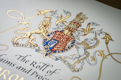 Man behind King’s cypher to be made MBE says work he does was ‘anonymous’
