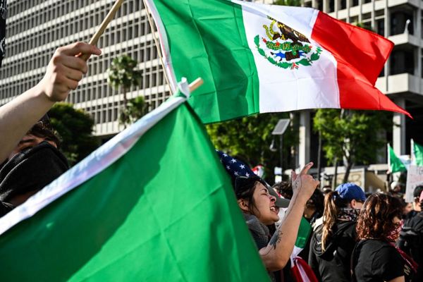What the foreign flags at the LA protests really mean