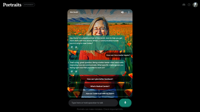 I tried Portraits: Google's new way of turning real-life experts into your own personal AI life coach