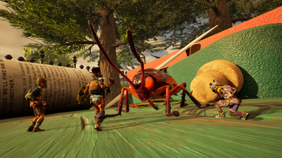 Obsidian explains Grounded 2 was born from technical limitations of the Xbox One: "This is our opportunity to build the world from the ground up"
